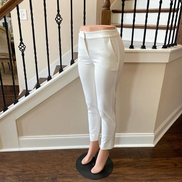 NWT Diane Von Furstenberg Genesis Flat-Front Cropped Pants, DD0488 - Picture 5 of 13